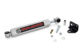 N3 Steering Stabilizer Relocation Bracket Jeep Wrangler JK/Wrangler Unlimited (07-18) Rough Country