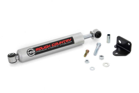 N3 Steering Stabilizer Relocation Bracket Jeep Wrangler JK/Wrangler Unlimited (07-18) Rough Country