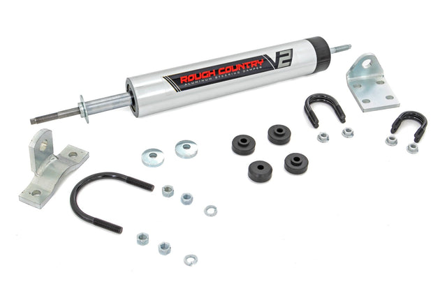 V2 Steering Stabilizer Multiple Makes & Models (Dodge/Jeep) Rough Country