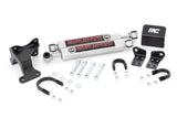 N3 Steering Stabilizer Dual 2-8 Inch Lift Jeep Wrangler JK/Wrangler Unlimited (07-18) Rough Country