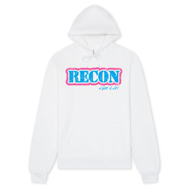 RECON Women's White Miami Vice Hoodie RECON RECON Women's White Miami Vice Hoodie RECON Women's White Miami Vice Hoodie RECON Women's White Miami Vice Hoodie RECON Women's White Miami Vice Hoodie