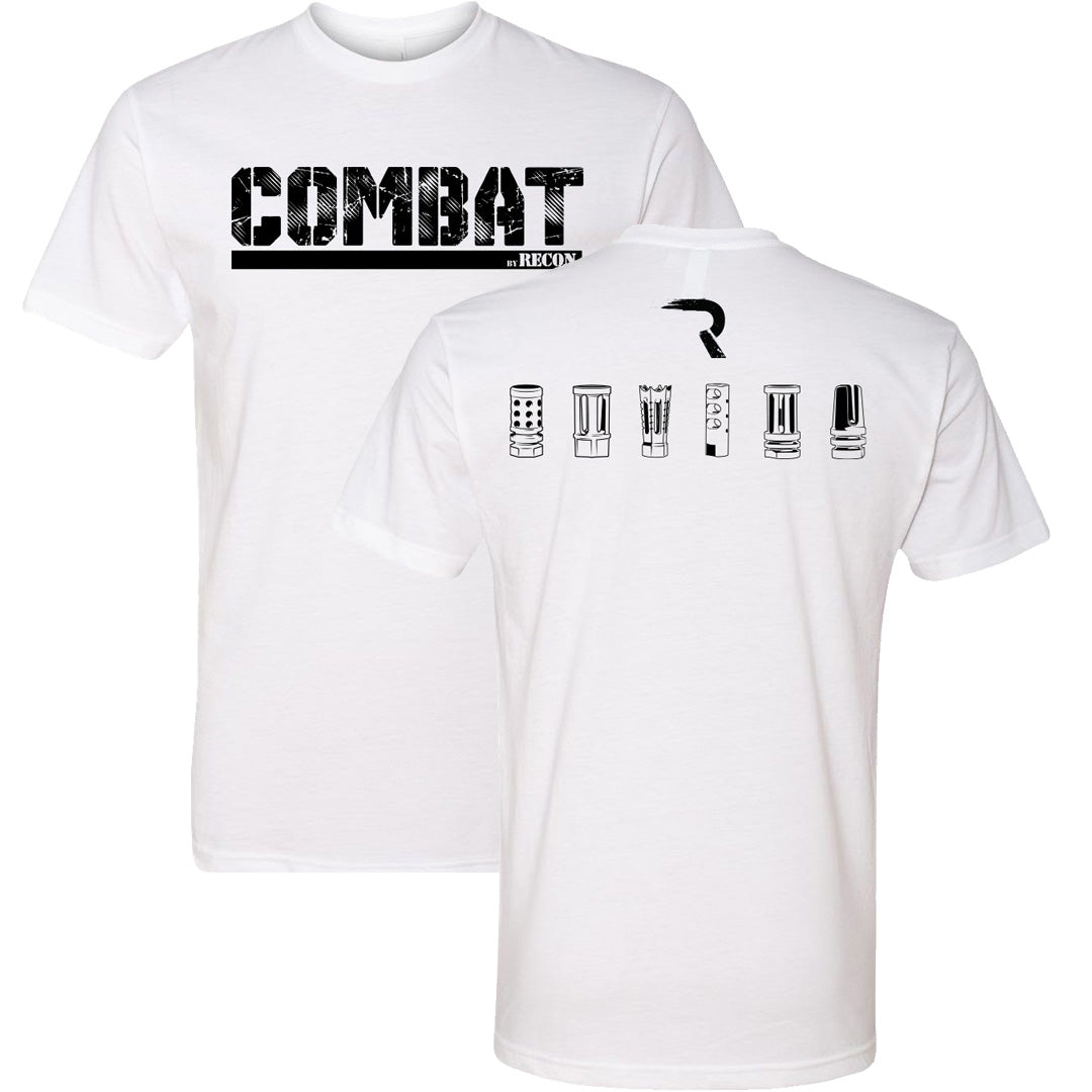 COMBAT By RECON Flash Hiders White T-Shirt RECON COMBAT By RECON Flash Hiders White T-Shirt COMBAT By RECON Flash Hiders White T-Shirt COMBAT By RECON Flash Hiders White T-Shirt COMBAT By RECON Flash Hiders White T-Shirt