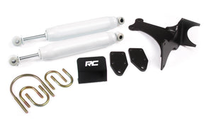 Rough Country Dual Steering Stabilizer for 2005-2022 Ford Super Duty