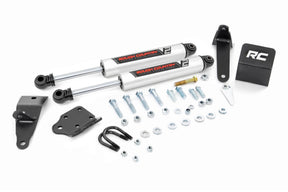 V2 Steering Stabilizer Dual 2-8 Inch Lift Ram 2500 (10-13)/3500 (10-12) Rough Country