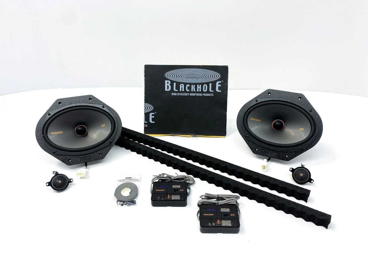 Kicker KS Plug & Play Speaker Kit Upgrade - Designed for 2015-2026 F-150 and 2017-2026 SuperDuty (FOR OUR PLUG & PLAY PACKAGES ONLY) Sounds Good Stereo