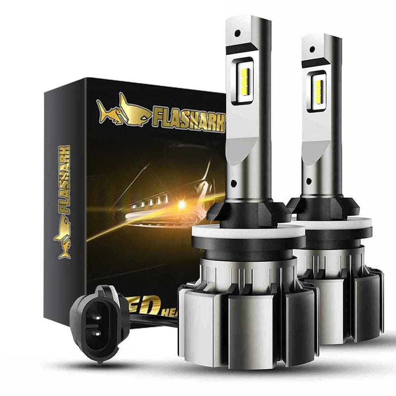 880 LED Fog Light Bulbs 10W 6000LM 6000K for Honda Civic (2016-2022), Toyota Corolla (2018-2022), and More | 2 Bulbs Flashark