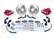 1978–1985 Ford Bronco or F-150 4WD Direct-Fit Rear Drum-to-Disc Brake Conversion Kit with DS Rotors – Red – A118R-DS SSBC-USA