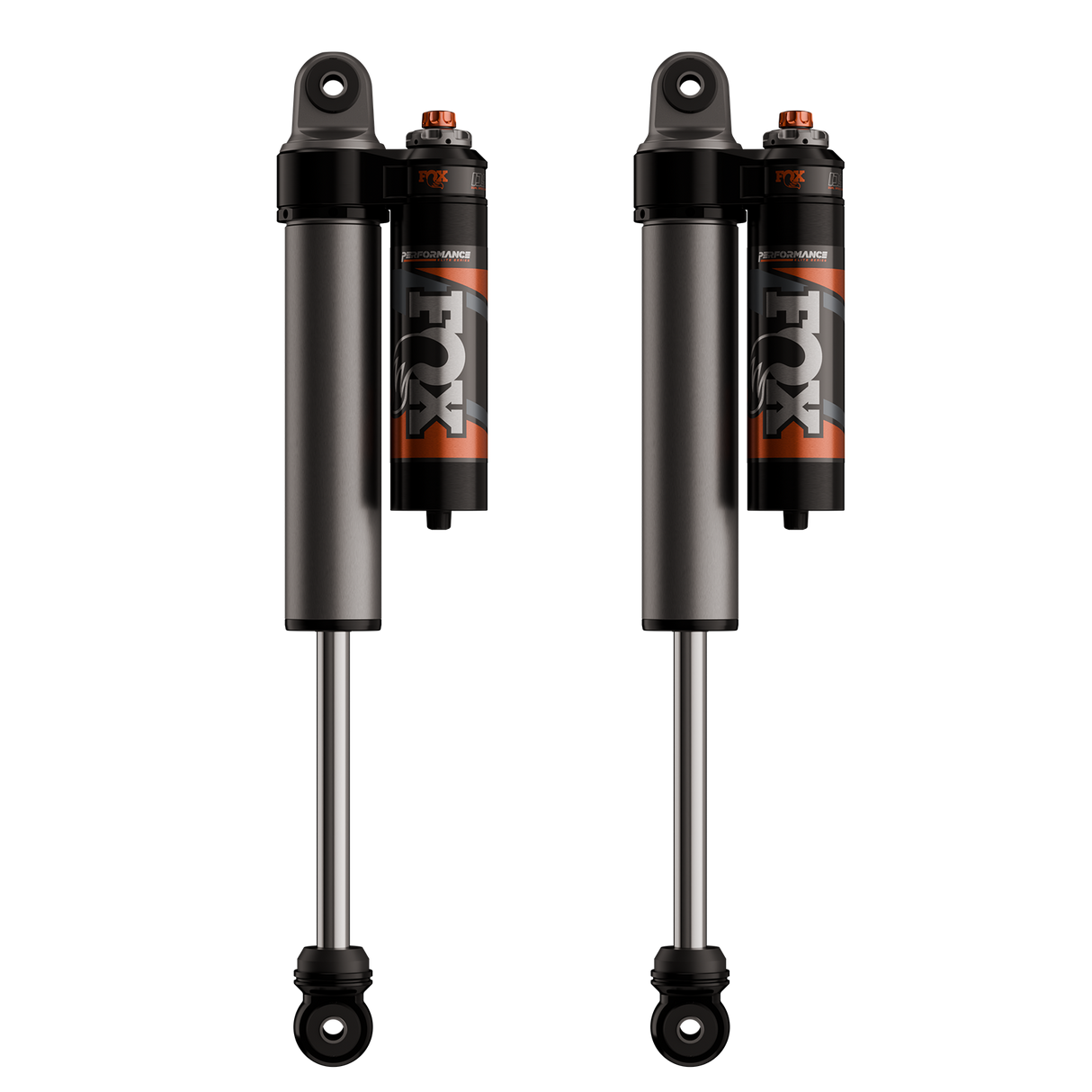 FOX 2.5 Rear Shocks w/ DSC Reservoir Adjuster | 0-1.5 Inch Lift | Performance Elite Series | Chevy Silverado and GMC Sierra 1500 (07-18) FOX