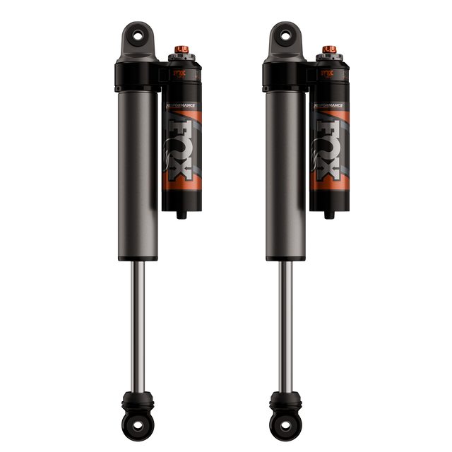 FOX 2.5 Rear Shocks w/ DSC Reservoir Adjuster | 0-1.5 Inch Lift | Performance Elite Series | Chevy Silverado and GMC Sierra 1500 (07-18) FOX