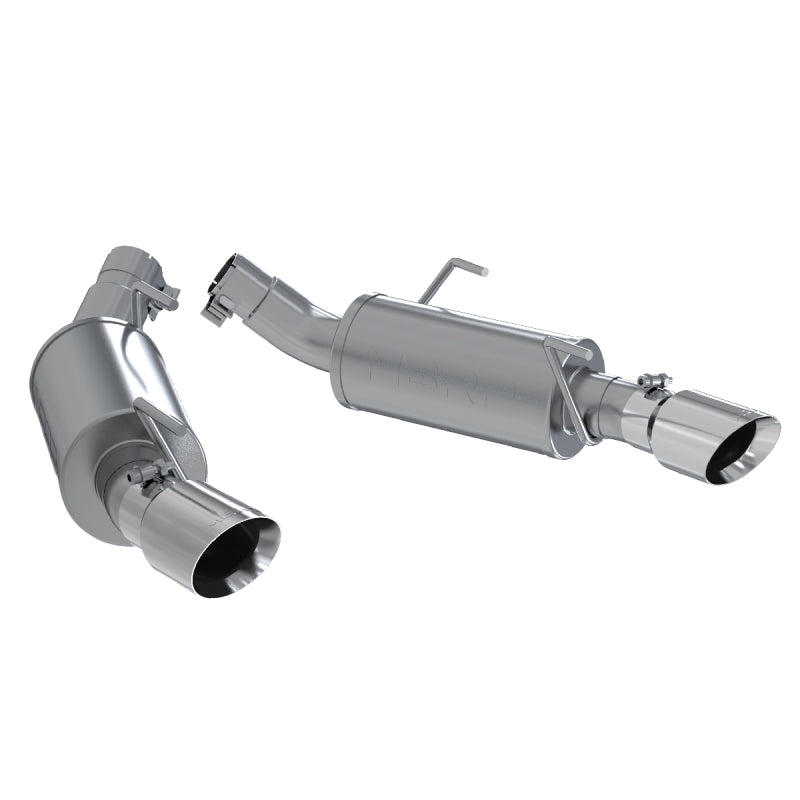 MBRP 05-10 Ford Mustang GT 5.0/Shelby GT500 Dual Mufflers Axle Back Split Rear AL