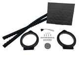 2019-2026 Silverado & Sierra Speaker Adapters | 1-inch CNC-Machined HDPE Ten87 Design