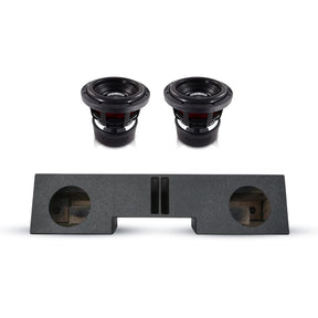 (2) Sundown Audio X8 v4 & Chevy Ext Cab 88-98 Dual 8" Subwoofer Box Combo Sundown Audio