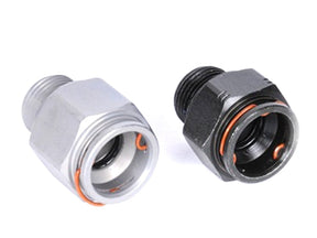 ACDelco 88996640 Allison OE Transmission Cooler Line Fittings, Adapts Model Year 2003-2007 Housing To Model Years 2001-2002 Lines, Pair, GM 6.6L Duramax GM