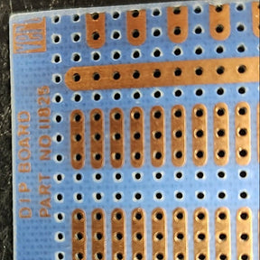 Vero 11825 Double-Sided DIP Prototyping Board – G10 Edge Compatible TekShack