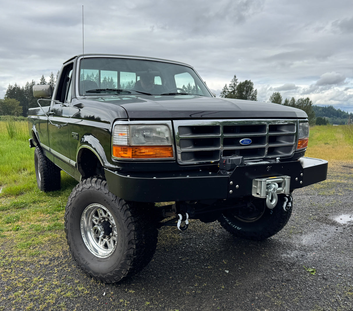 Engineered Vintage ‘GOAT' winch bumper - 1987-1997 Ford F-Series Engineered Vintage LLC