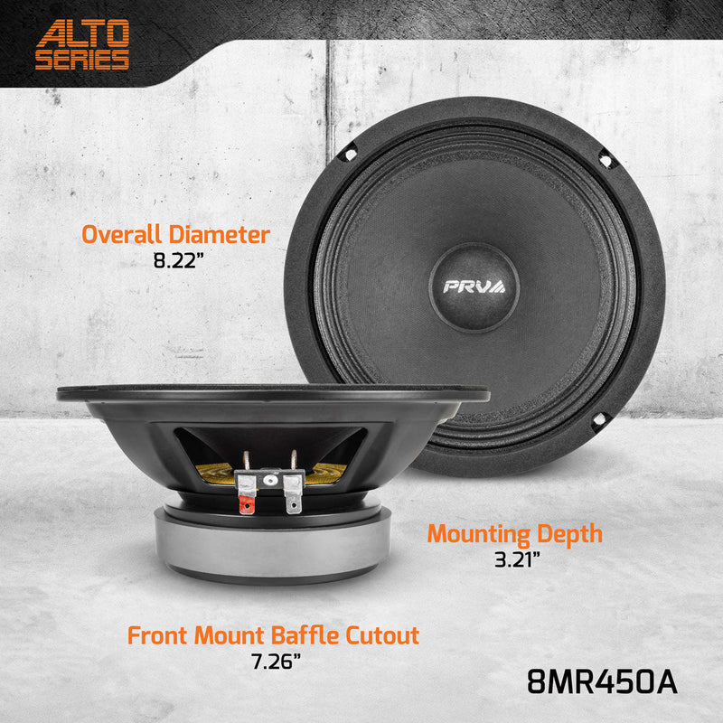 PRV 8MR450A Midrange PRV Audio