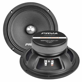 PRV Audio 8MR500-4 Bullet 8in Midrange Loudspeaker 4 Ohm