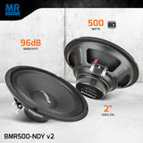 PRV Audio 8MR500-NDY v2 8in Neodymium Midrange Speaker