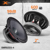 PRV - 8MR600X-4 ALTA GAMA CAR AUDIO