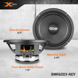 PRV 8MR600X-NDY Midrange PRV Audio