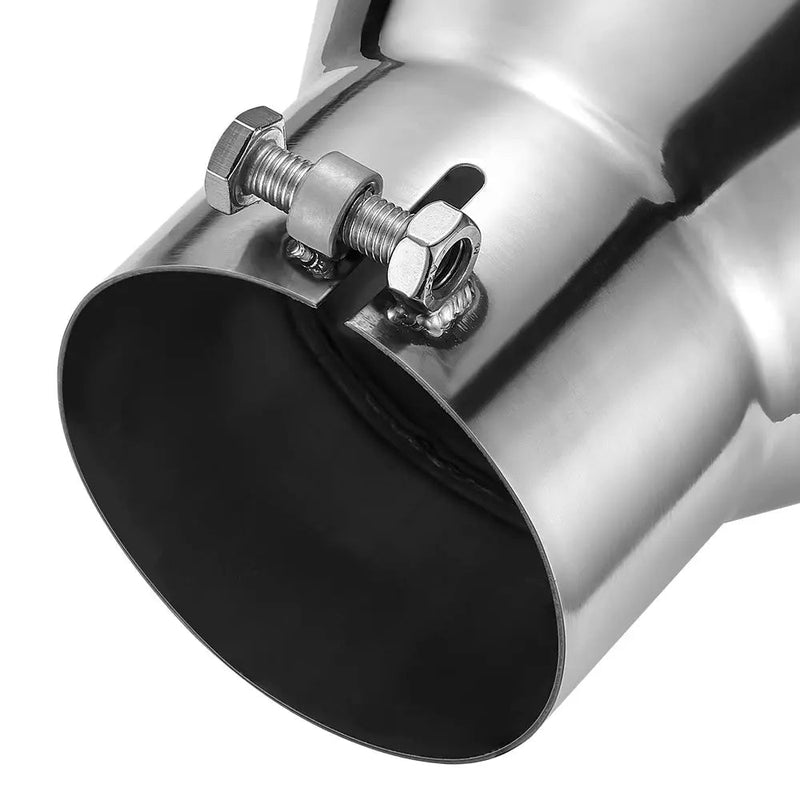 Exhaust Tip 5" In, 6"/7"/8" Out, 18" Length T304 SPELAB