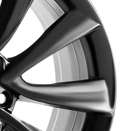 19x8.5" 5x114.3mm Silver Tesla Style Wheels For Model Y S 3
