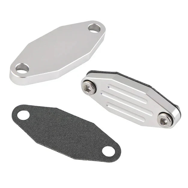 TruckTok 1987-1996 5.8L Ford V8 Long Tube Header & EGR Block Off delete Kit w/Simulator