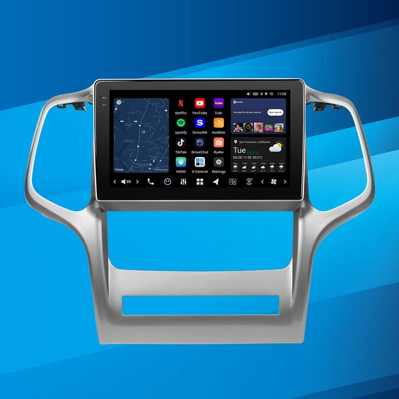 VISION 9” Custom-Fit Car Stereo for Jeep Grand Cherokee 2011-2013