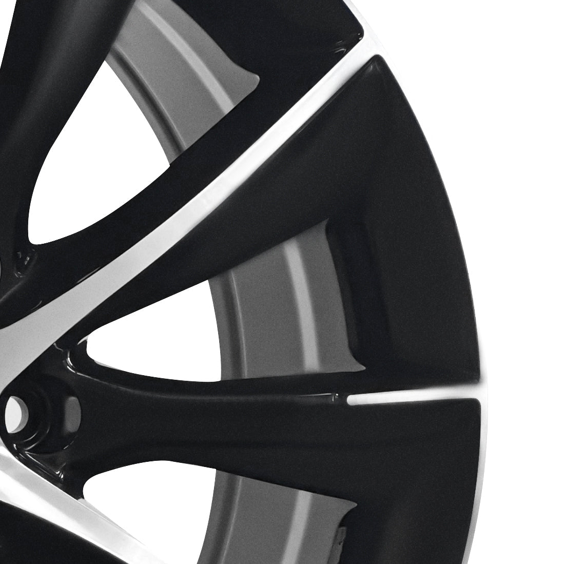 Tesla Wheels 4pcs Model Y 3 Rims 20x7.5" pcd 5x114.3mm Black Machine Face