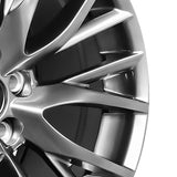20 x 8.0 5x114.3 Hyper Black 4 pcs For Lexus, Honda, Toyota