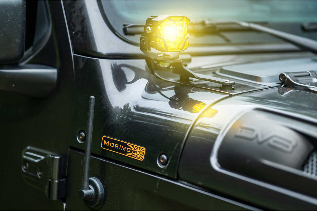 Morimoto 4Banger A-Pillar System | '18+ JL Wrangler / '20+ JT Gladiator