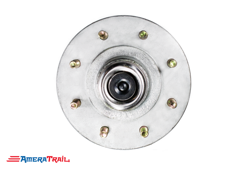 8 Lug Complete Hub Kit for 6000 - 7000 lb. Axles, Fully Greased, 8 on 6.5 Lug Pattern - Available w/ Stainless Steel Lug Nuts