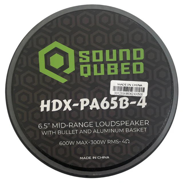 SOUNDQUBED HDX Series Pro Audio Bullet 6.5" Speaker (single)