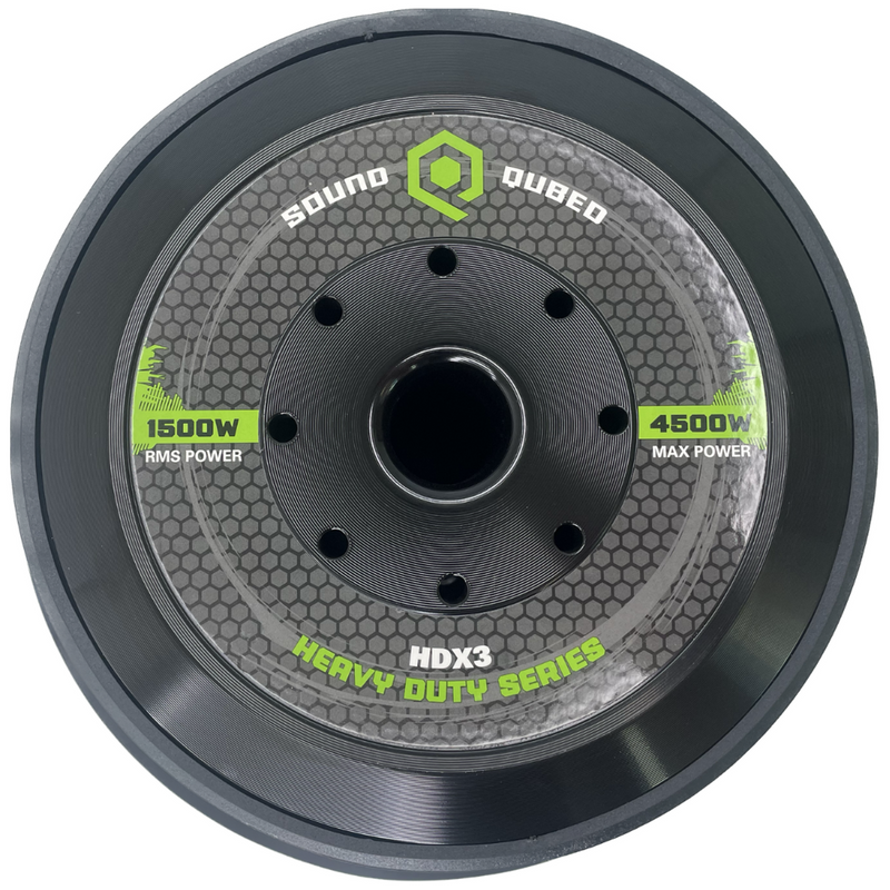 SOUNDQUBED 15" HDX3 Series Subwoofer