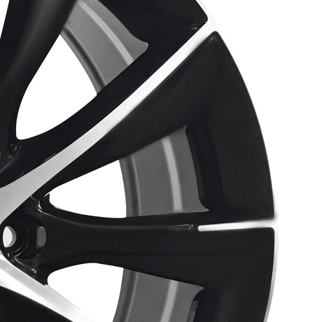 Tesla Wheels 18x7.5" pcd 5x114.3mm Black Machine Face 4pcs Model Y 3