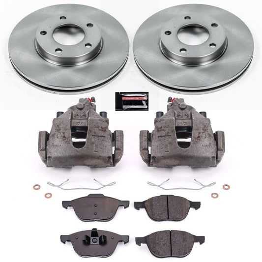 Power Stop 04-13 Mazda 3 Front Autospecialty Brake Kit w/Calipers