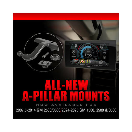 2022.5-2026 Sierra 1500/2500/3500 EDGE A-Pillar Display Mount (28604)
