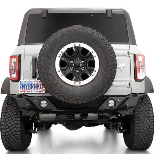 Addictive Desert Designs Krawler Rear Bumper with Light Mounts and Reinforced Recovery Points | 2021+ Ford Bronco