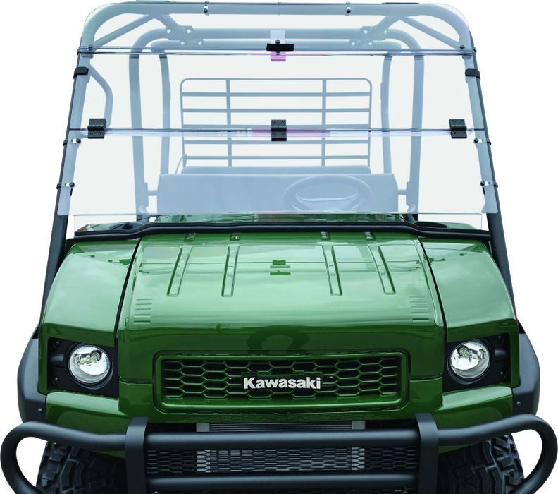 QuadBoss 09-22 Kawasaki KAF620M Mule 4010 4x4 Windbreak Folding Windshield