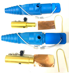 Hubbell HBL300MBL M/F CAM LOCK PAIR W/ Protective Caps for 300A Single Pole CAM Hubbell