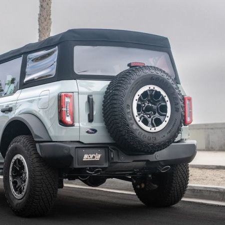 Borla 2.7L Touring Axle-Back Exhaust System with Bright Chrome Tips | 2021+ Ford Bronco