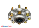 8 Lug Complete Hub Kit for 8000 lb. Axles with 5/8 studs, Fully Greased, 8 on 6.5 Lug Pattern
