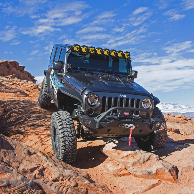KCHilites 50" PRO6 Gravity® LED 8-Light- Light Bar System | '07-'18 JK Wrangler