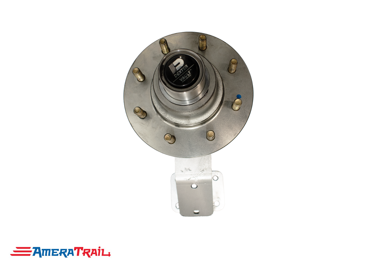 8 Lug Spare Vaulted Hub & Spindle Mount - Stainless Steel Hardware Included