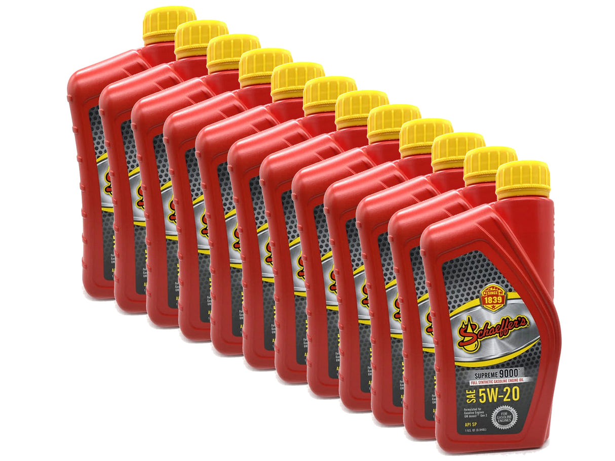 Schaeffers 9004 Supreme 9000 Full Synthetic 5W-20, 1 Quart Schaeffers
