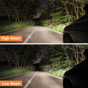 9004 HB1 LED Headlight Bulbs 18W 6000LM 6000K | 2 Bulbs for Acura/Buick/Cadillac/Chevrolet/ Flashark