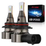 LF1 9006/HB4 LED Fog Light Bulbs 6500K 5500LM White 2Pcs