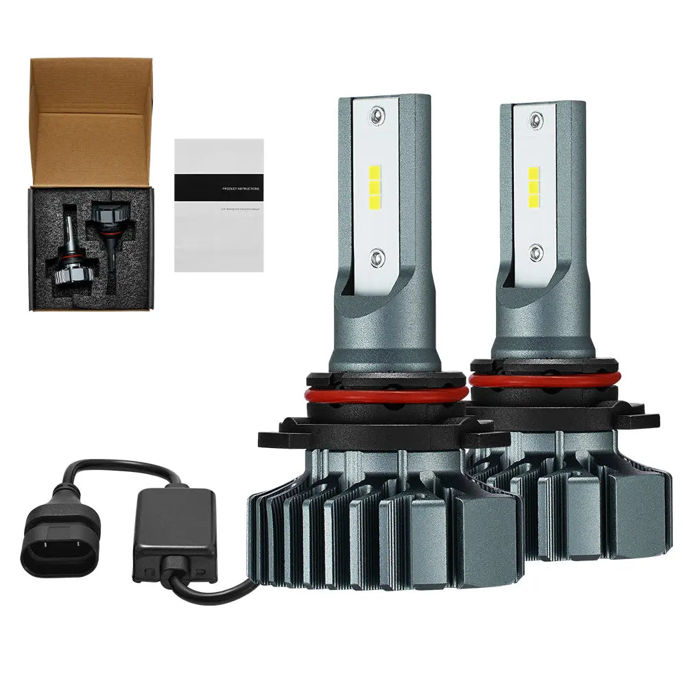 9006/HB4 LED  Headlight Bulbs 120W 6000K ‎14000LM White 2Pcs Flashark