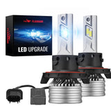 X4i H13/9008 110W 6500K 28000LM White IP67 LED Headlight Bulbs 2Pcs
