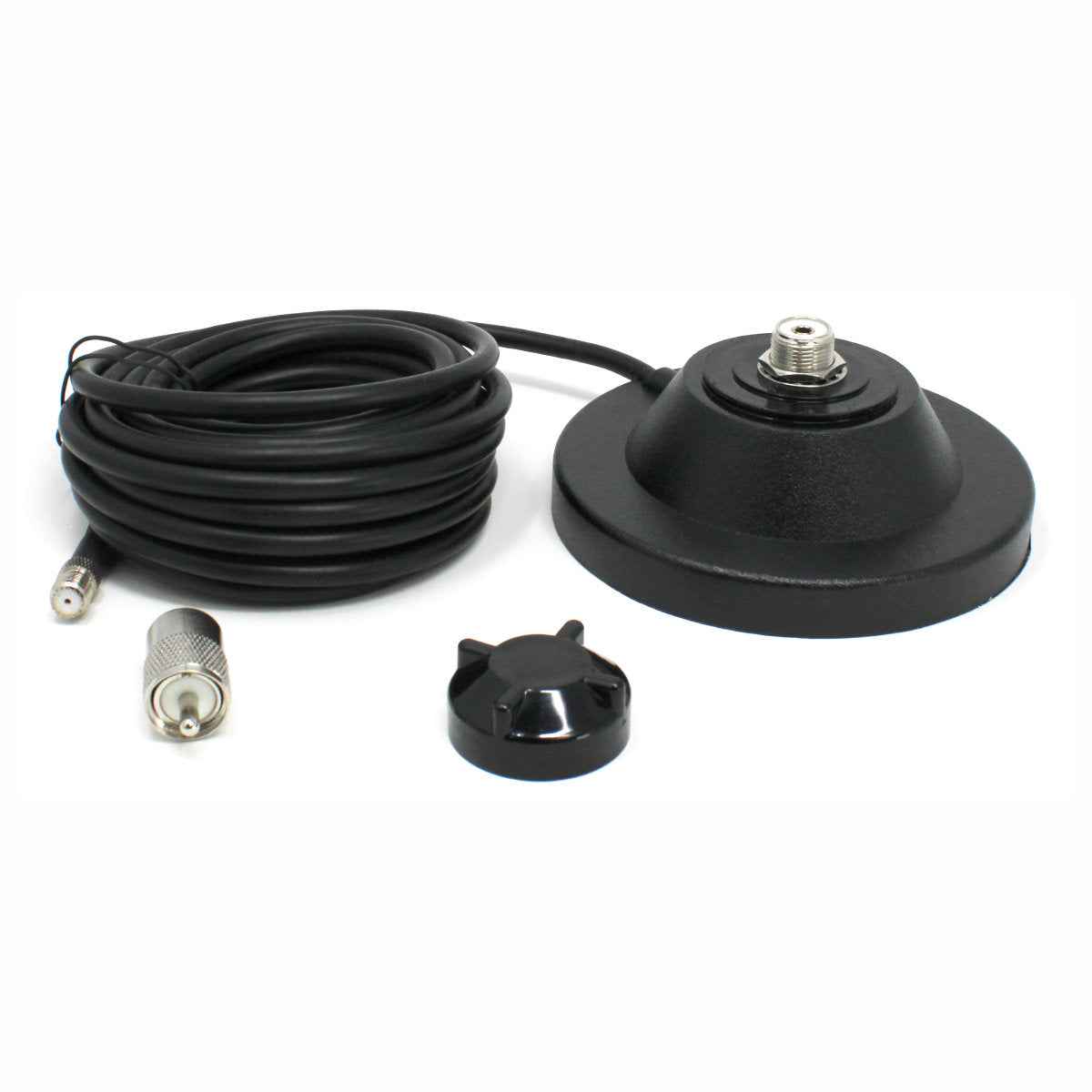 Wilson 1000 Magnetic Mount Base Loaded CB Antenna W1000MAG-B TekShack